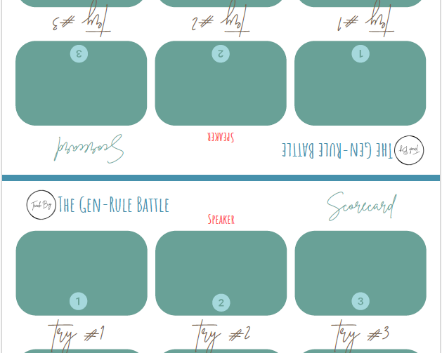 The Gen-Rule Battle | Science And Social Studies