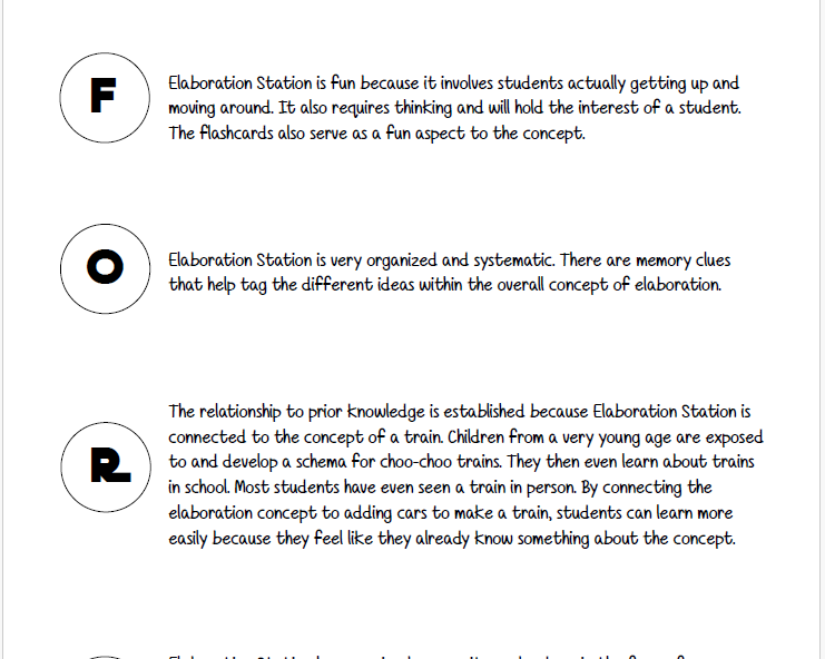 Elaboration Station | This Resource Is Great For Grades 3-8.