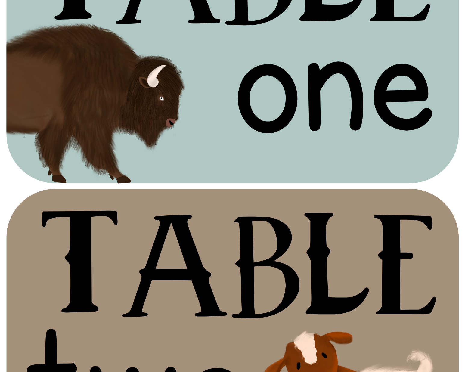 Drawer/Table Labels | Buffalo Nickel Ranch Theme