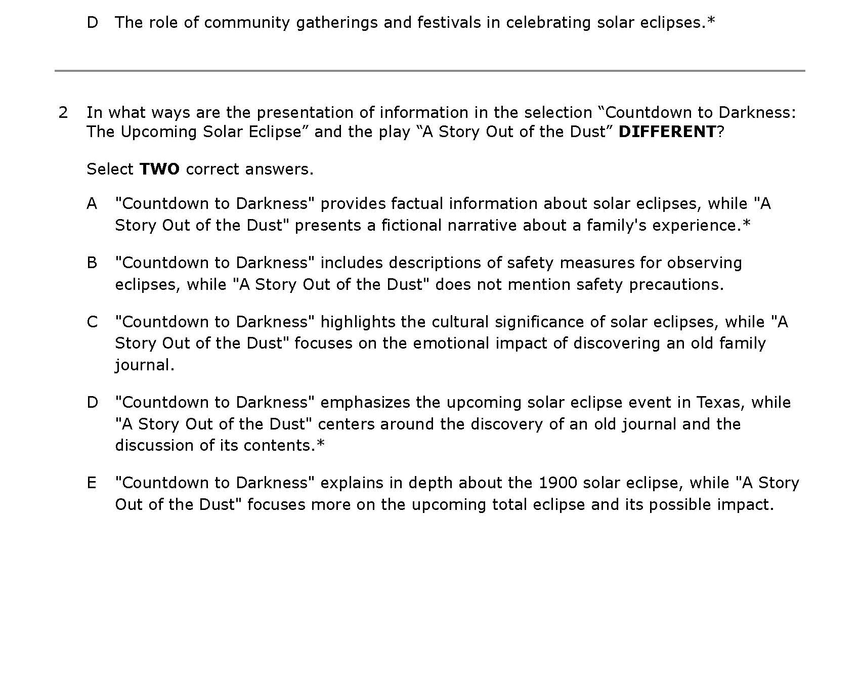 Argumentative Paired Passages: Set 3 – 6Th - 8Th Grade