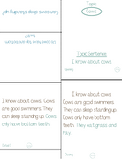 Paragraph Power - Science Cows | Whether It Is A Small Group Paired Student Activity Or An