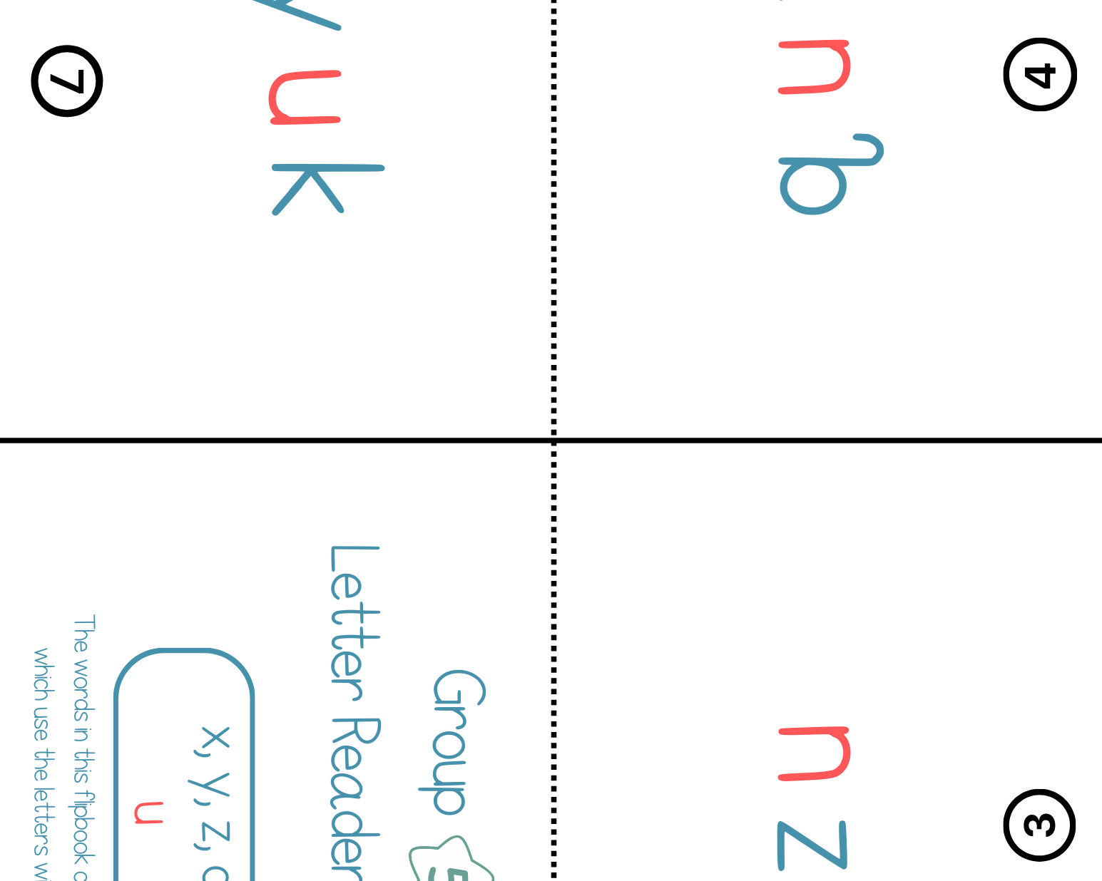 Letter Readers Bundle | Each Reader Book Focuses Only On The Letters From That Particular Group