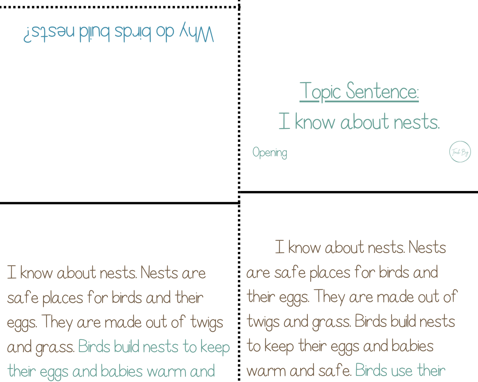 Paragraph Power - Science Nests | Whether It Is A Small Group Paired Student Activity Or An