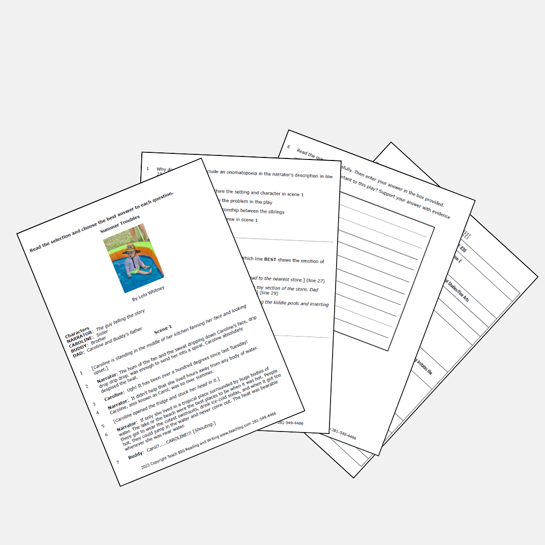 Practice Passage Packages