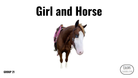 Direct Decodable – Girl And Horse - Group 21 Level A