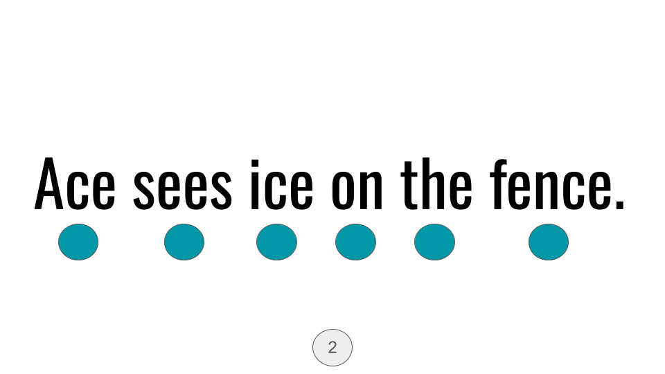 Direct Decodable – Ice Is On The Fence - Group 9 Level A