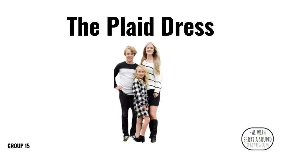 Direct Decodable – The Plaid Dress - Group 15 Level A