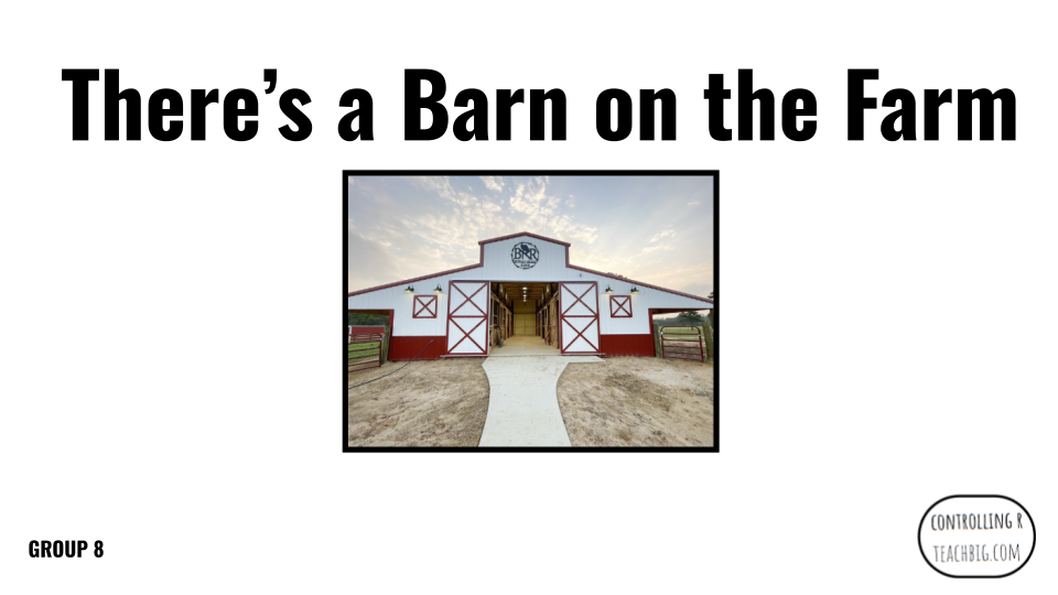 Direct Decodable – There’s A Barn On The Farm - Group 8 Level A