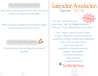 3Rd Grade Coloration Annotation: Science - Grammar