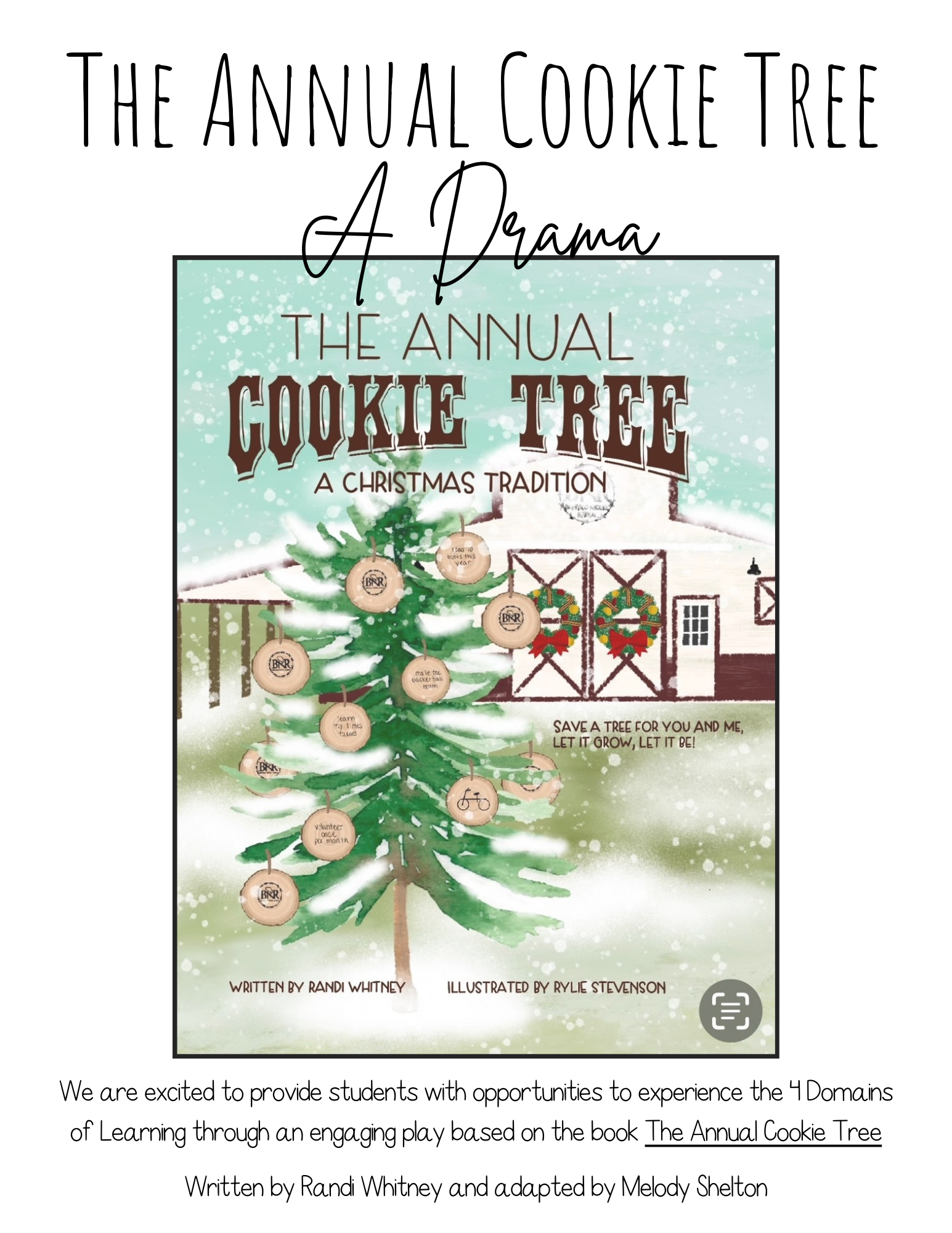 A Drama Experience | The Annual Cookie Tree: Christmas Tradition