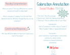 3Rd Grade Coloration Annotation: Social Studies - Capitalization & Punctuation