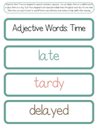 Adjective Word Trios | The Additive Word Trios Item Is A Set Of 36 Sets Three Words That Cover All