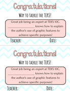 Way To Tackle The Teks! Certificate - Teks 10A 10G | This Certificate Isn’t Just A Paper; It