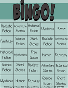 Genres Bingo - This Resource Is Great For Grades 7-8.