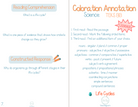 3Rd Grade Coloration Annotation: Science - Grammar