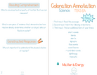 5Th Grade Coloration Annotation: Science - Phonics