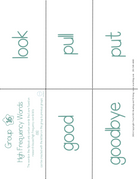 High Frequency Words Booklet - Group 16 | These High Frequency Booklets Are Paramount When