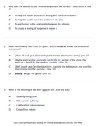 Passage Practice:  Drama - 3Rd Grade Summer Troubles