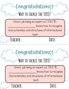 Way To Tackle The Teks! Certificate - Teks 9A 9F | This Certificate Isn’t Just A Paper; It