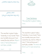 Paragraph Power Science Weather | Whether It Is A Small Group Paired Student Activity Or An