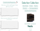 Selection Collection-Science-Nests| Included In This Collection You Will Find A Nonfiction Fiction