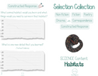 Selection Collection - Science Habitats | Included In The You Will Find A Nonfiction Fiction Poetry