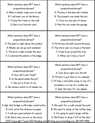 Prepositions 4 In A Row Activity - This Resource Is Great For Grades 7-8.