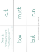 High Frequency Words Booklet - Group 5 | These High Frequency Booklets Are Paramount When