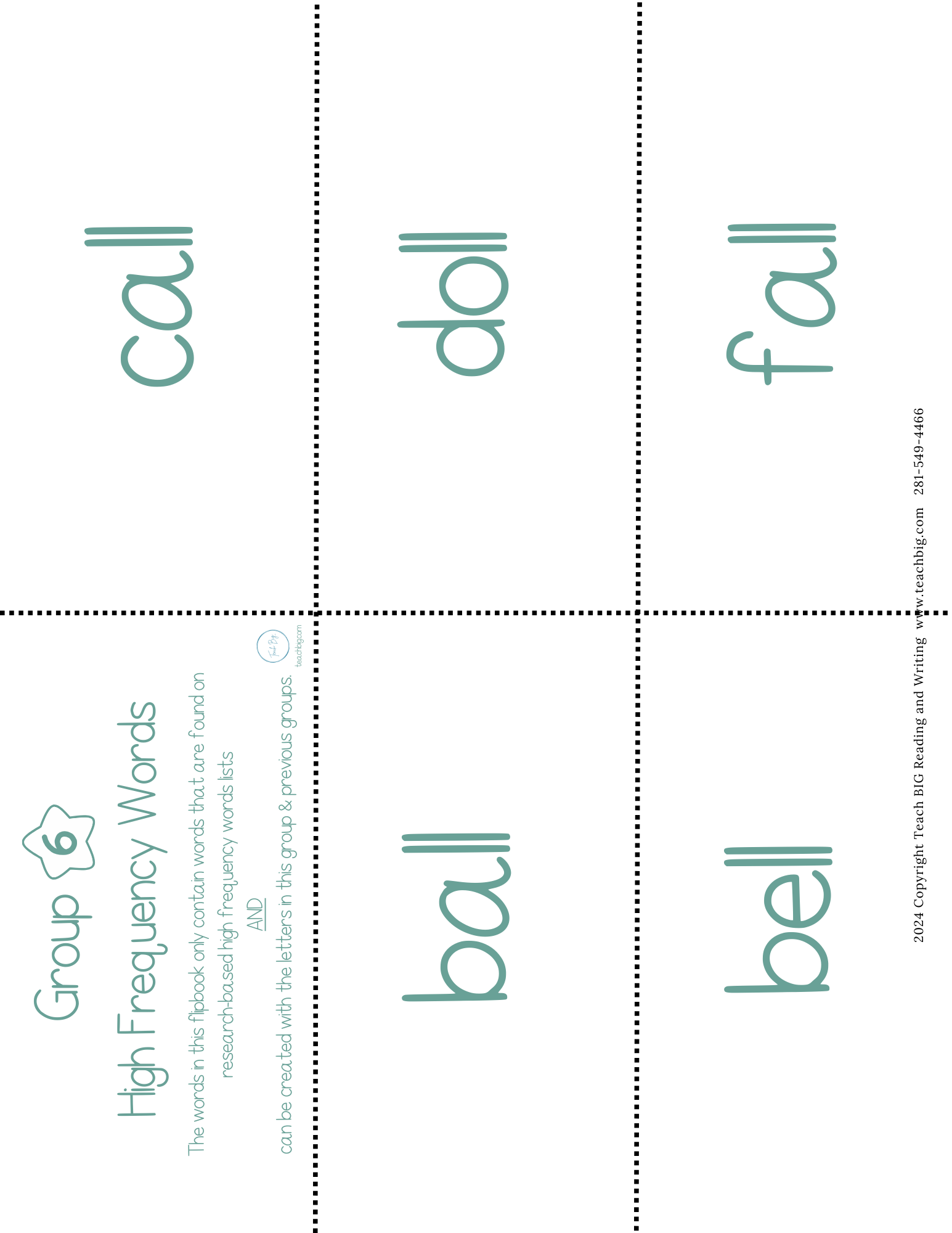 High Frequency Words Booklet - Group 6 | These High Frequency Booklets Are Paramount When