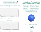 Selection Collection - Science Gravity | Included In The You Will Find A Nonfiction Fiction Poetry