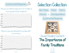 Selection Collection Social Studies The Importance Of Family Traditions | Included In The Selection