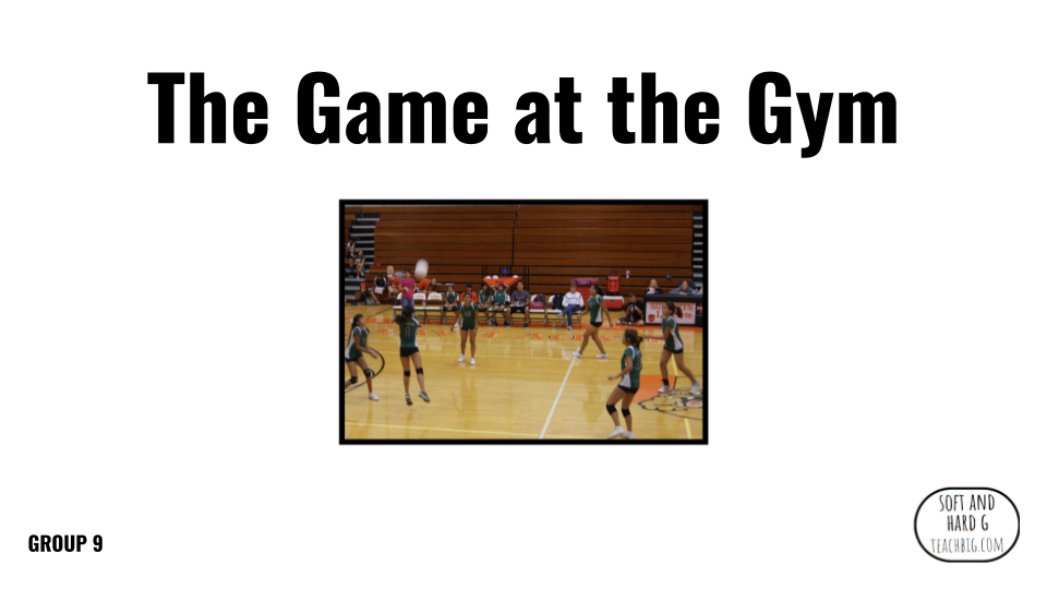 Direct Decodable – The Game At The Gym - Group 9 Level A