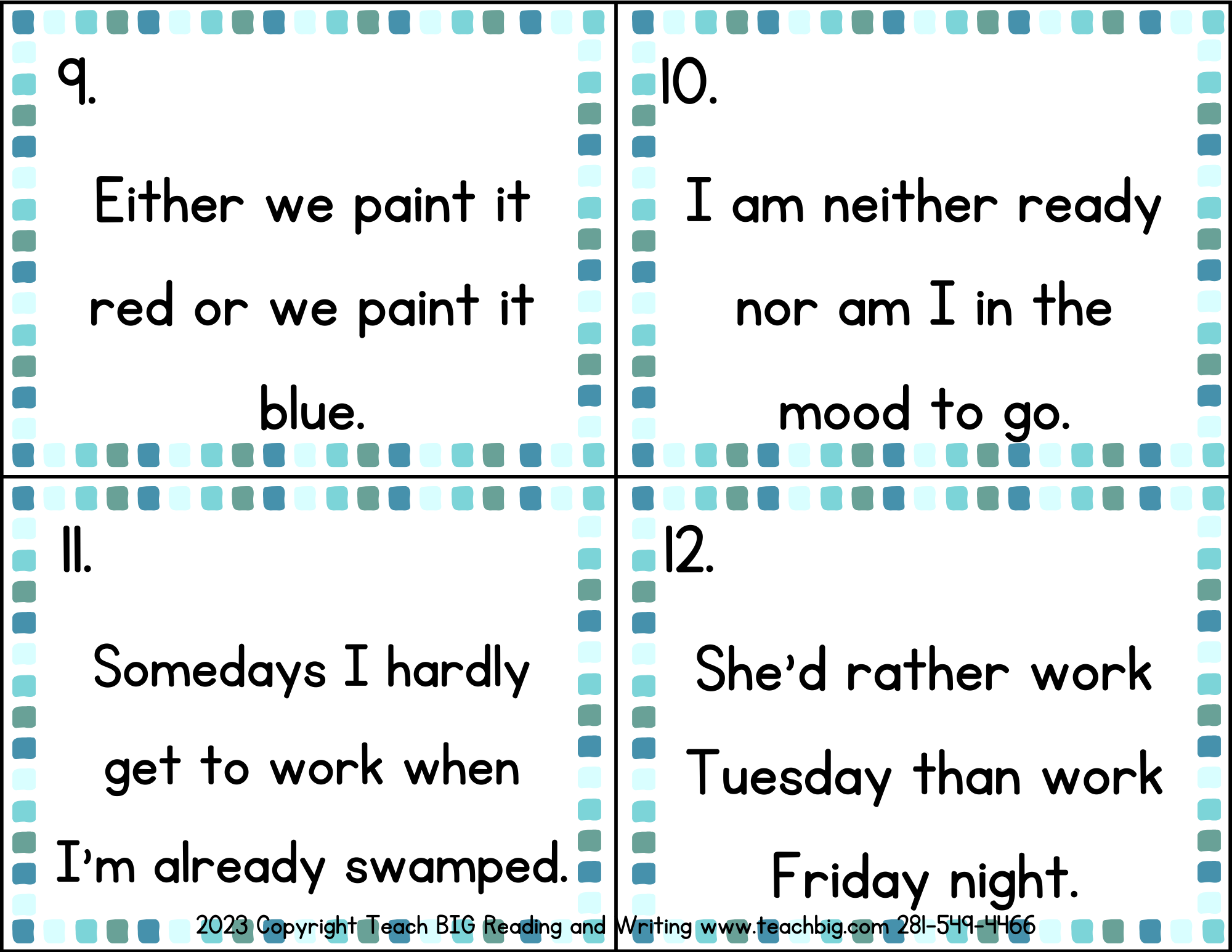 Correlative Conjunctions - This Resource Is Great For Grades 4-6.