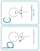 Alphabet Stick Figures Cumulative Flashcards