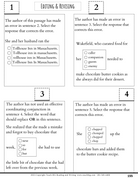 Staar Lapbook Foldable - Chocolate Chip Cookies |