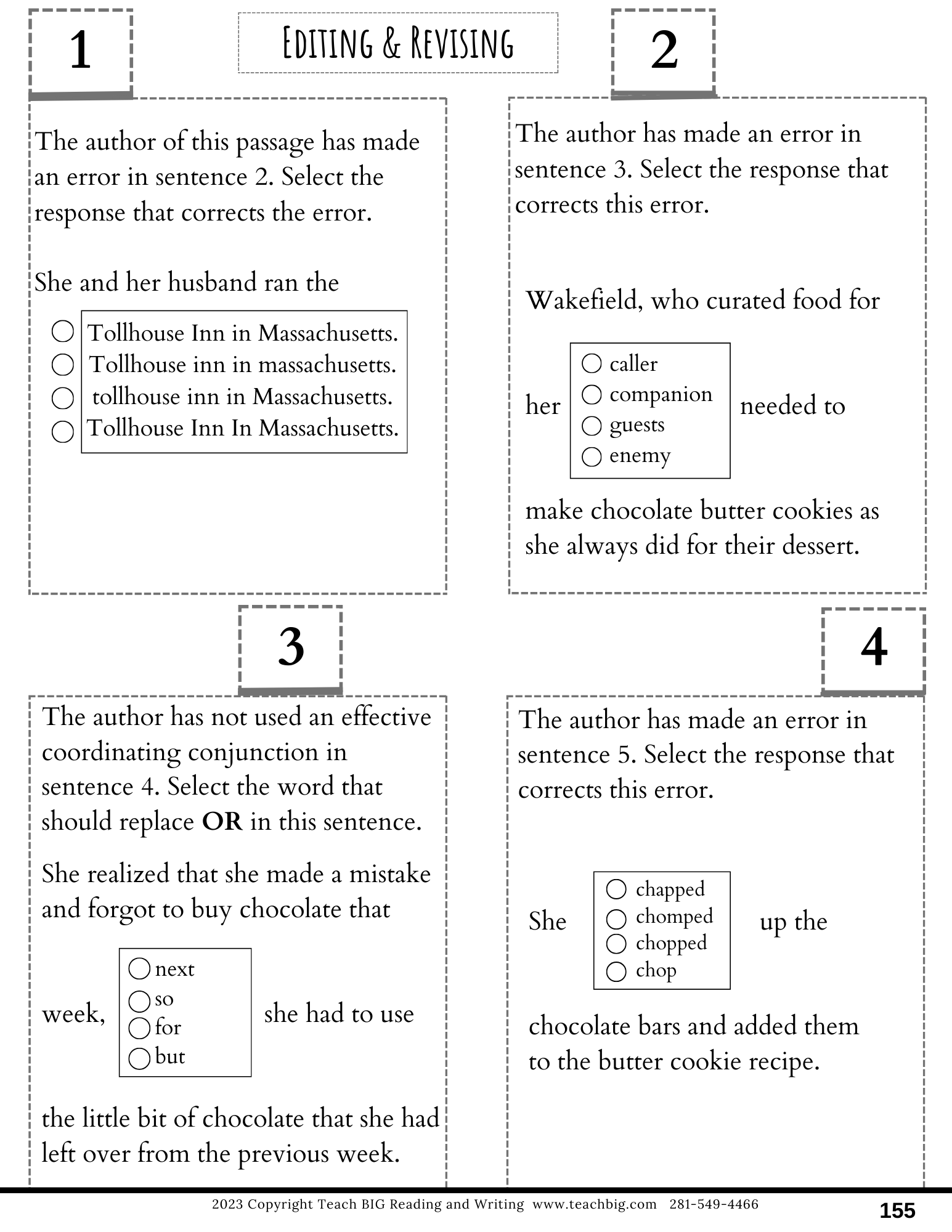 Staar Lapbook Foldable - Chocolate Chip Cookies |