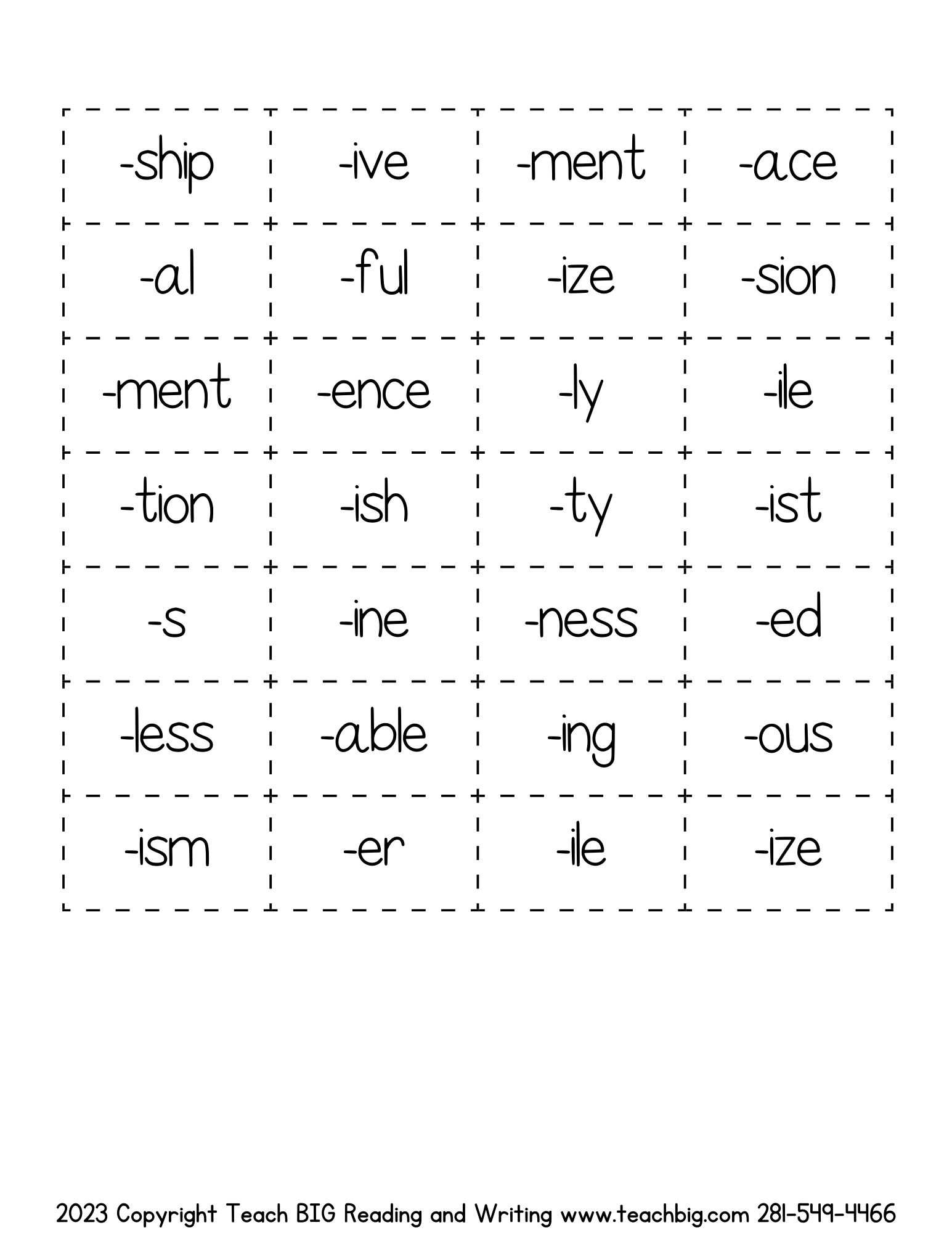 Suffixes - This Resource Is Great For Grades 4-6.