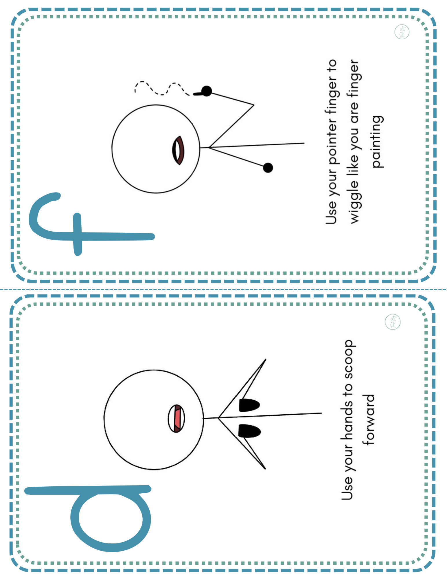 Alphabet Stick Figures Cumulative Flashcards