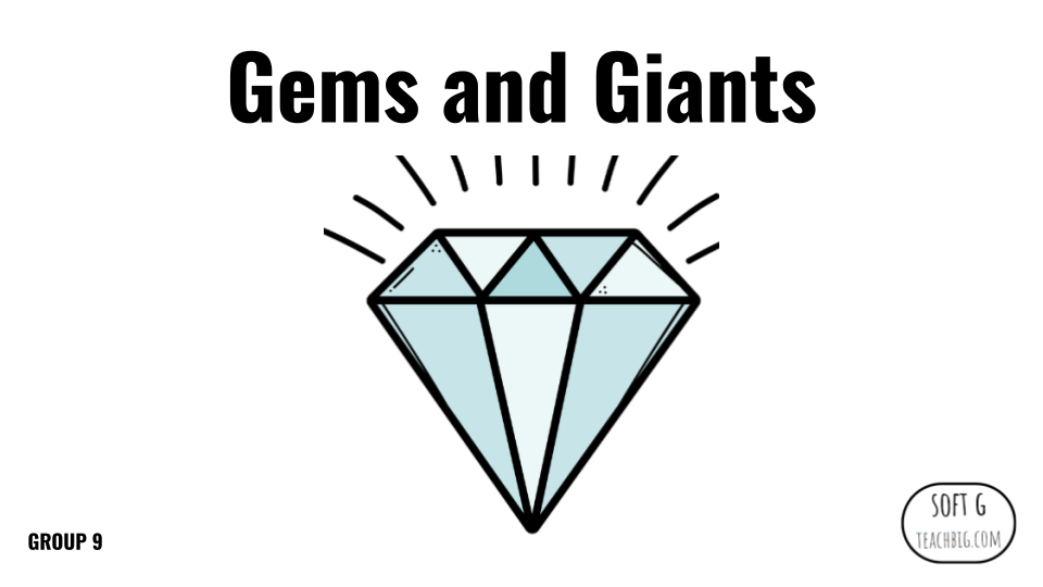 Direct Decodable – Gems And Giants - Group 9 Level A