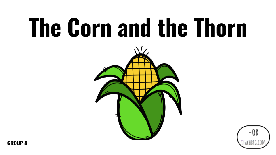 Direct Decodable – The Corn And The Thorn - Group 8 Level A