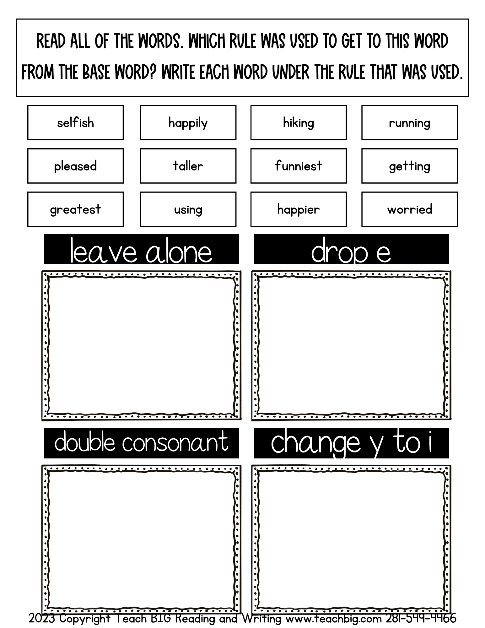 Suffixes - This Resource Is Great For Grades 4-6.