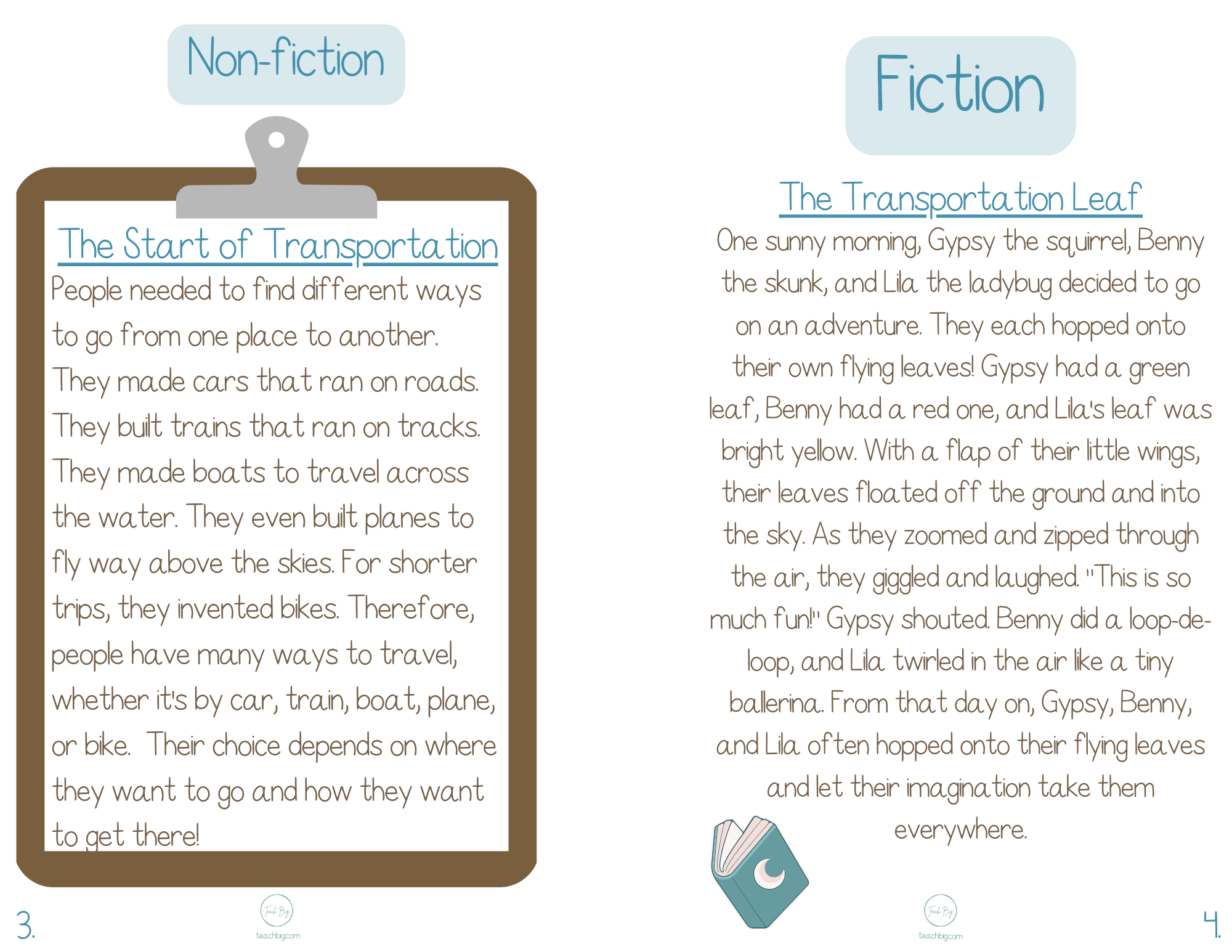 Selection Collection Transportation | Included In The Selection You Will Find A Nonfiction Piece