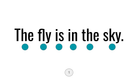 Direct Decodable – The Fly In The Sky - Group 14 Level A