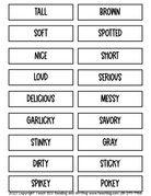 Adjective Postcards - This Resource Is Great For Grades 4-6.