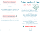 5Th Grade Coloration Annotation: Social Studies - Capitalization & Punctuation