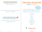 4Th Grade Coloration Annotation: Science - Phonics