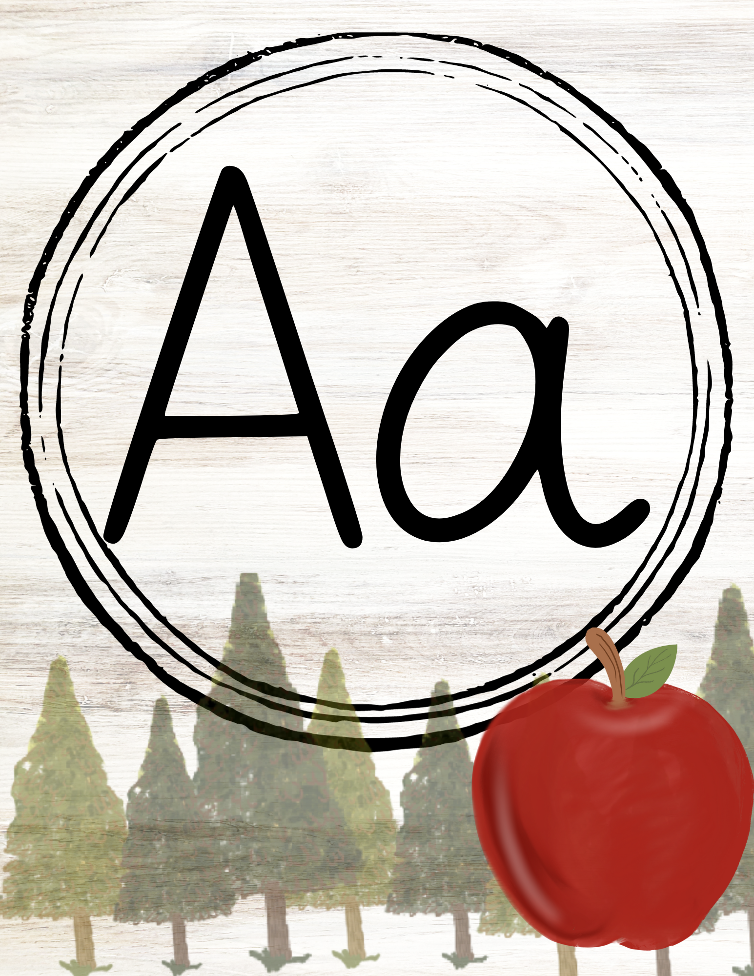 Uppercase + Lowercase Alphabet | Bnr Theme