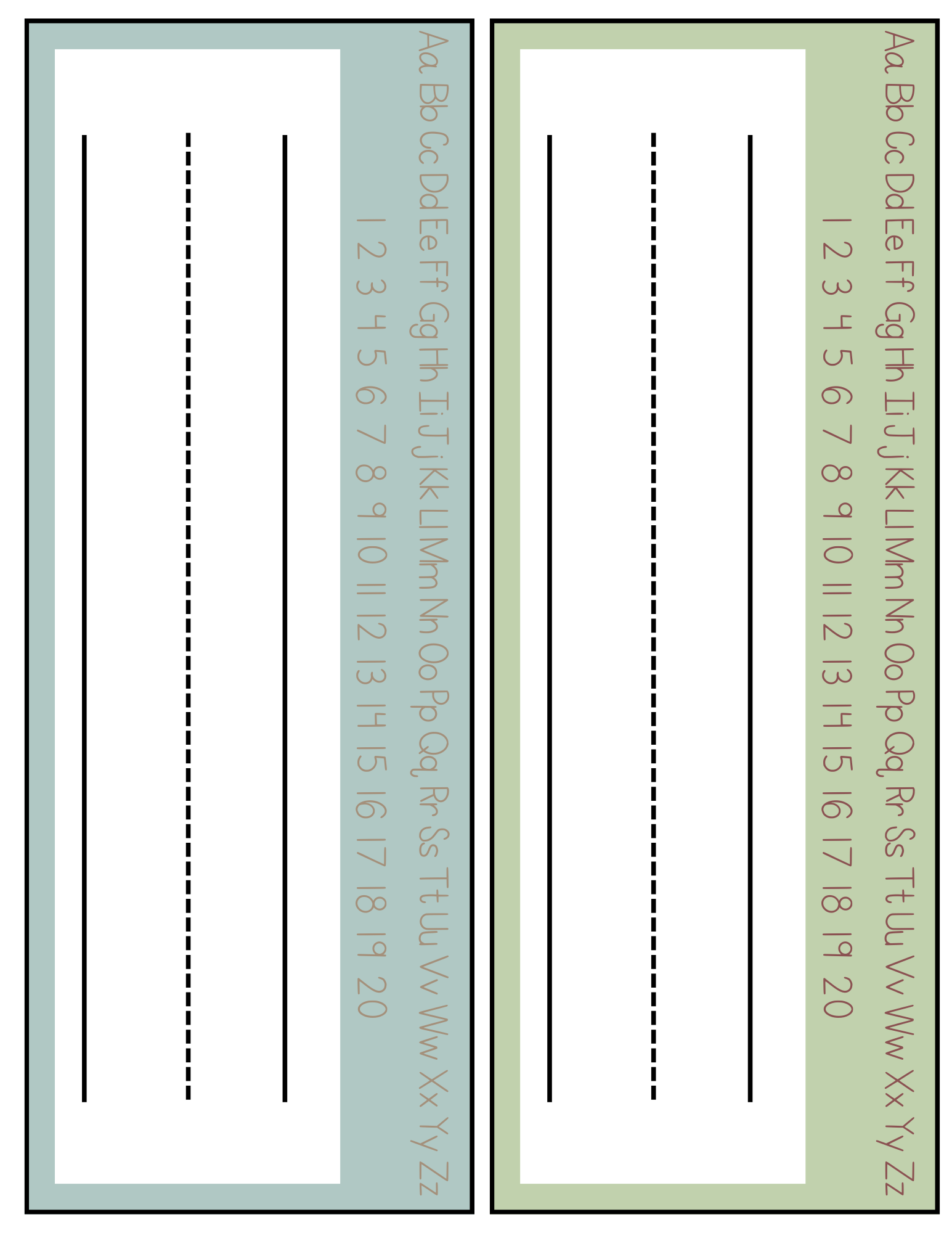 Cubby Labels | Buffalo Nickel Ranch Theme