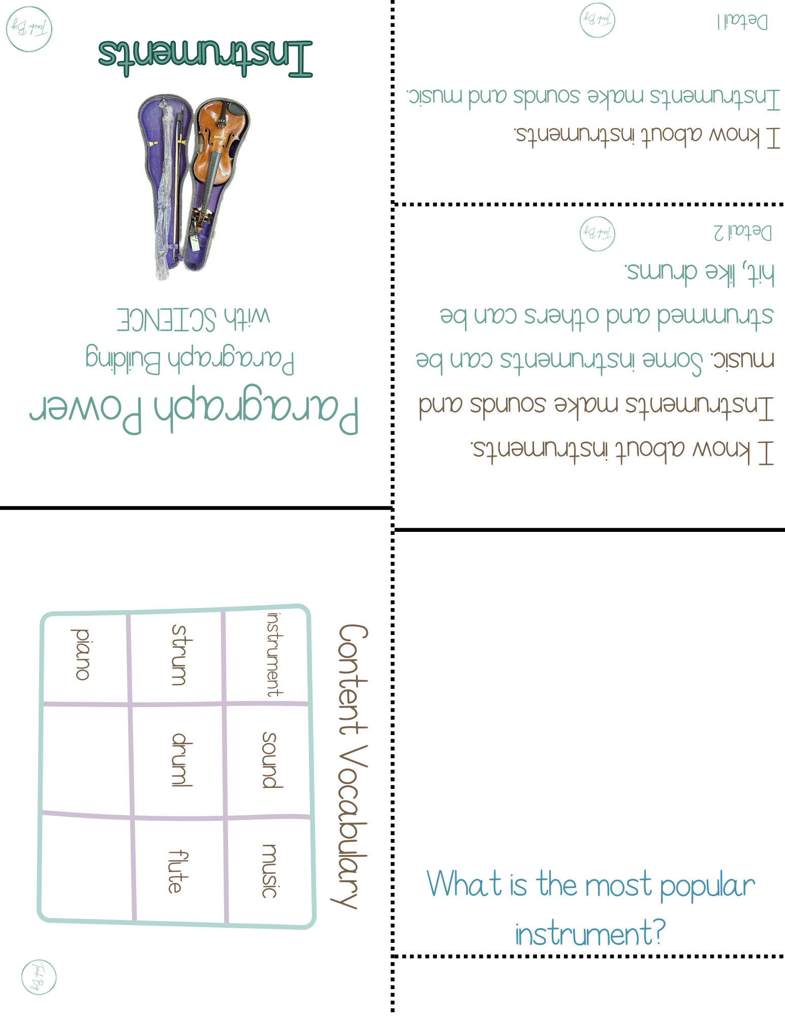 Paragraph Power - Social Studies Instruments | Whether It Is A Small Group Paired Student Activity