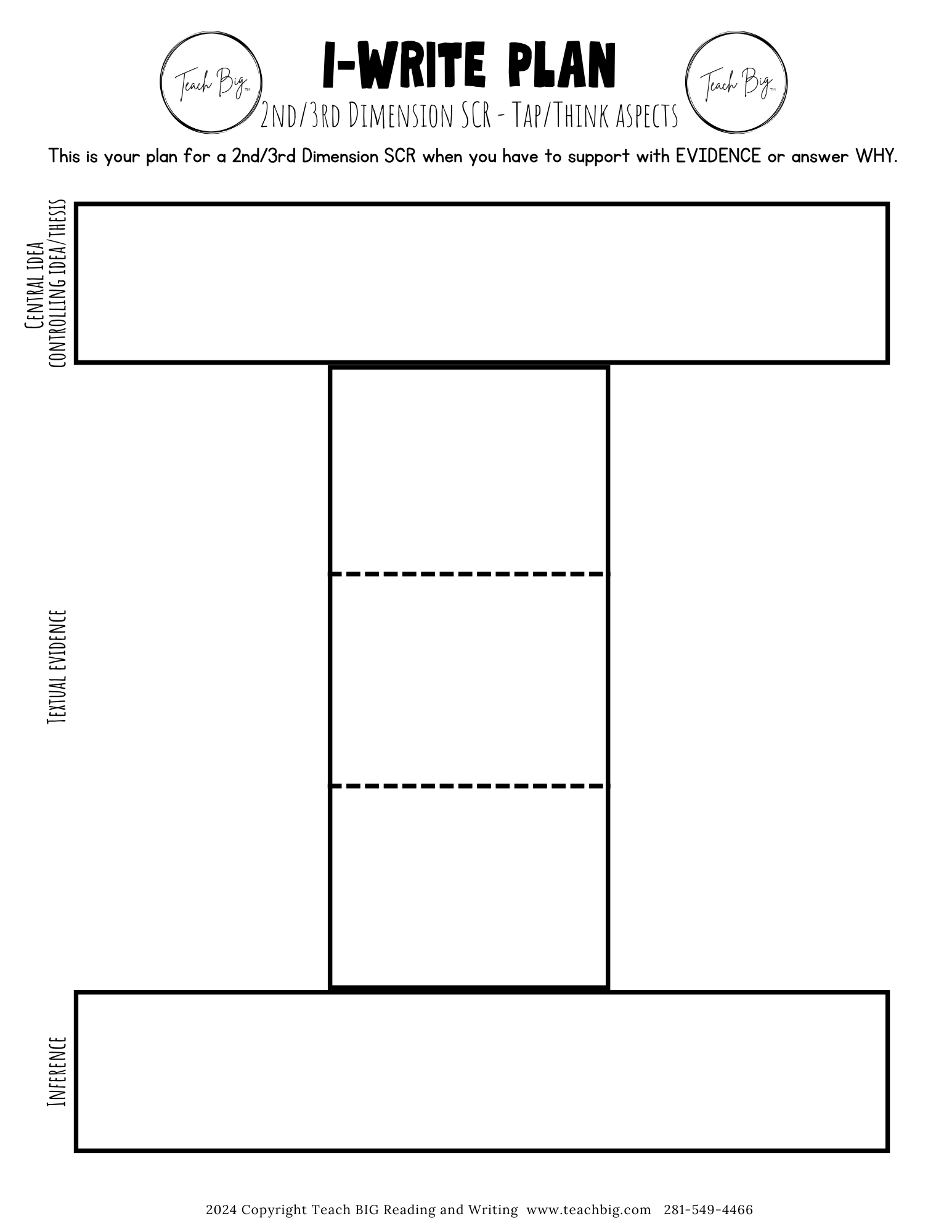 I-Write Scr | One Column